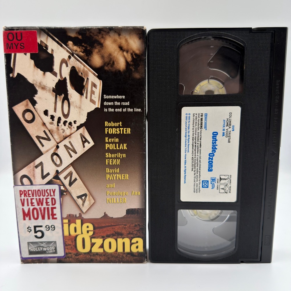 Outside Ozona VHS 1999 Robert Forster Kevin Pollak Columbia TriStar Thriller